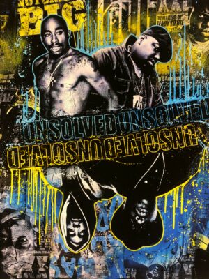 2 Pac 53 x 42 cm opplag 100 NOK 2900