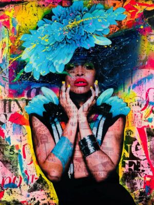 Fru Bugge Erykah DGA 80 x 60 cm opplag 100