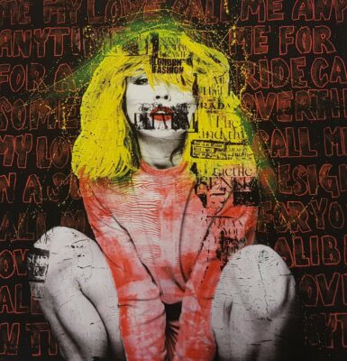 Fru Bugge Call Me DGA 50 x 50 cm opplag 100