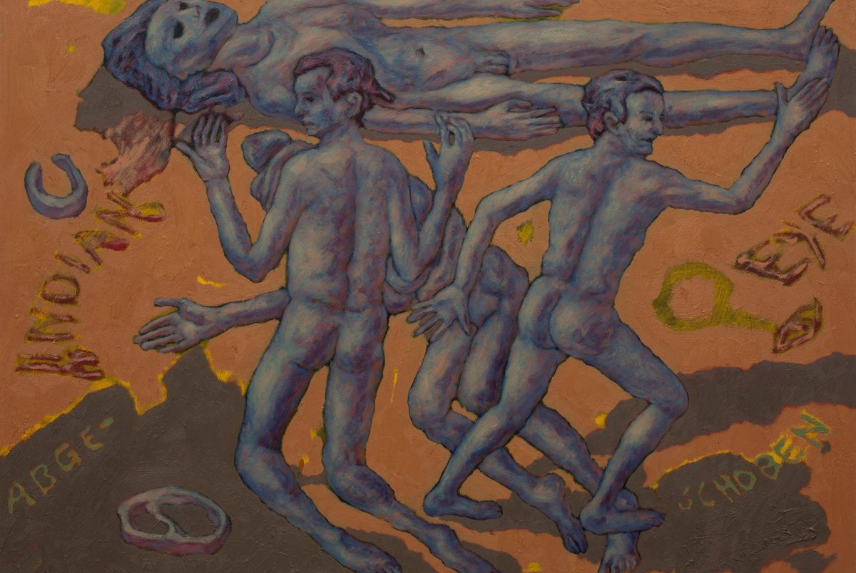 Hans Georg Kohler Indiansk hode Olje pa lerret 63 x 54 cm NOK 50 000