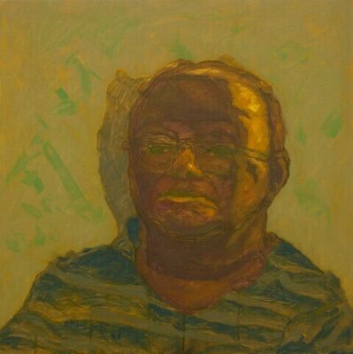 Hans Georg Kohler Bjorn Carlsen olje pa lerret 60 x 60 cm