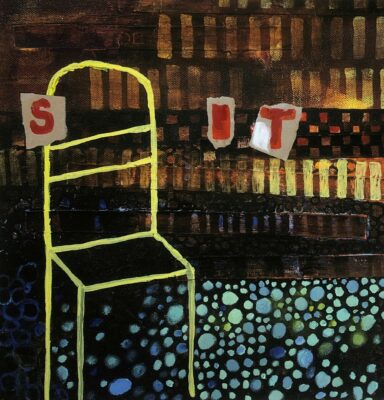 The yellow chair 50x50 uniqa