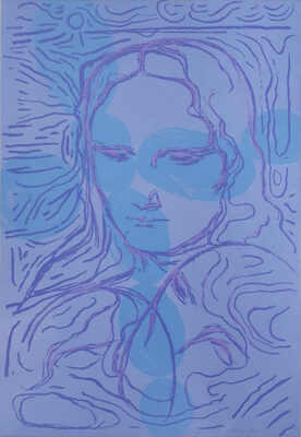 Sverre Bjertnaes To 50 x 35 cm silketrykk opplag 100 NOK 5 500