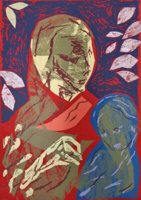 Sverre Bjertnes Moren Silketrykk 50 x 35 cm opplag 100