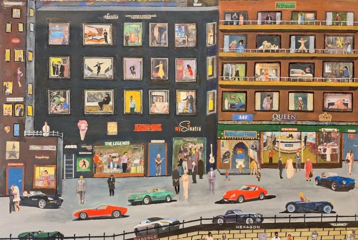 Arve Hanssen Arthouse Akryl pa lerret 100 x 120 cm NOK 16 000