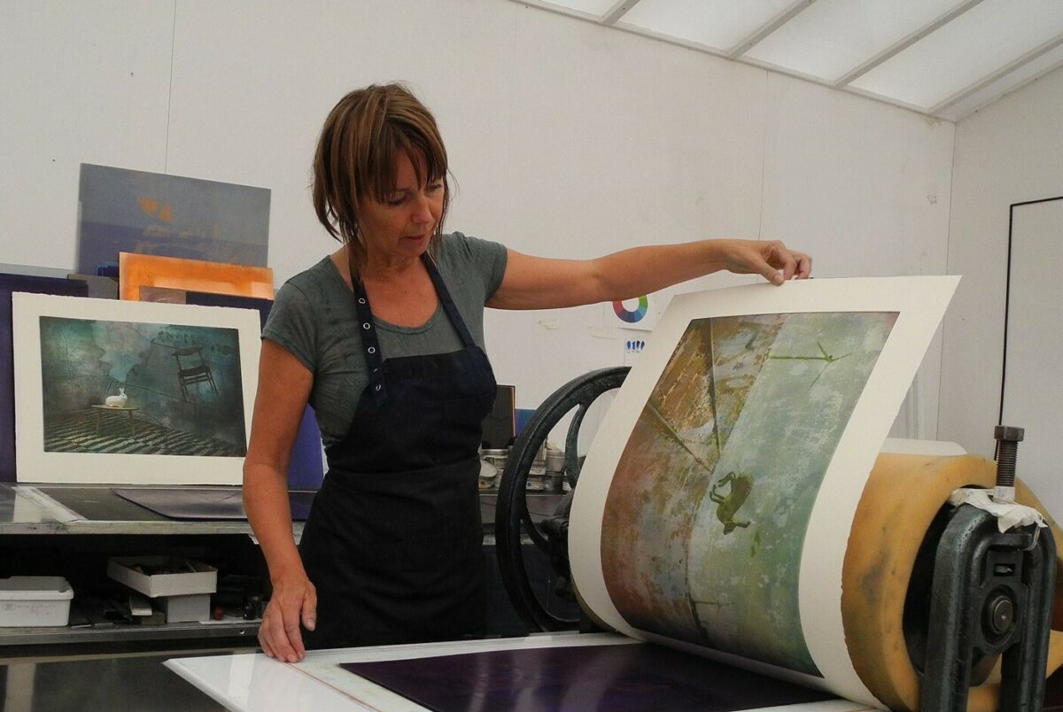 Ingrid Lilja Arntzen I arbeid