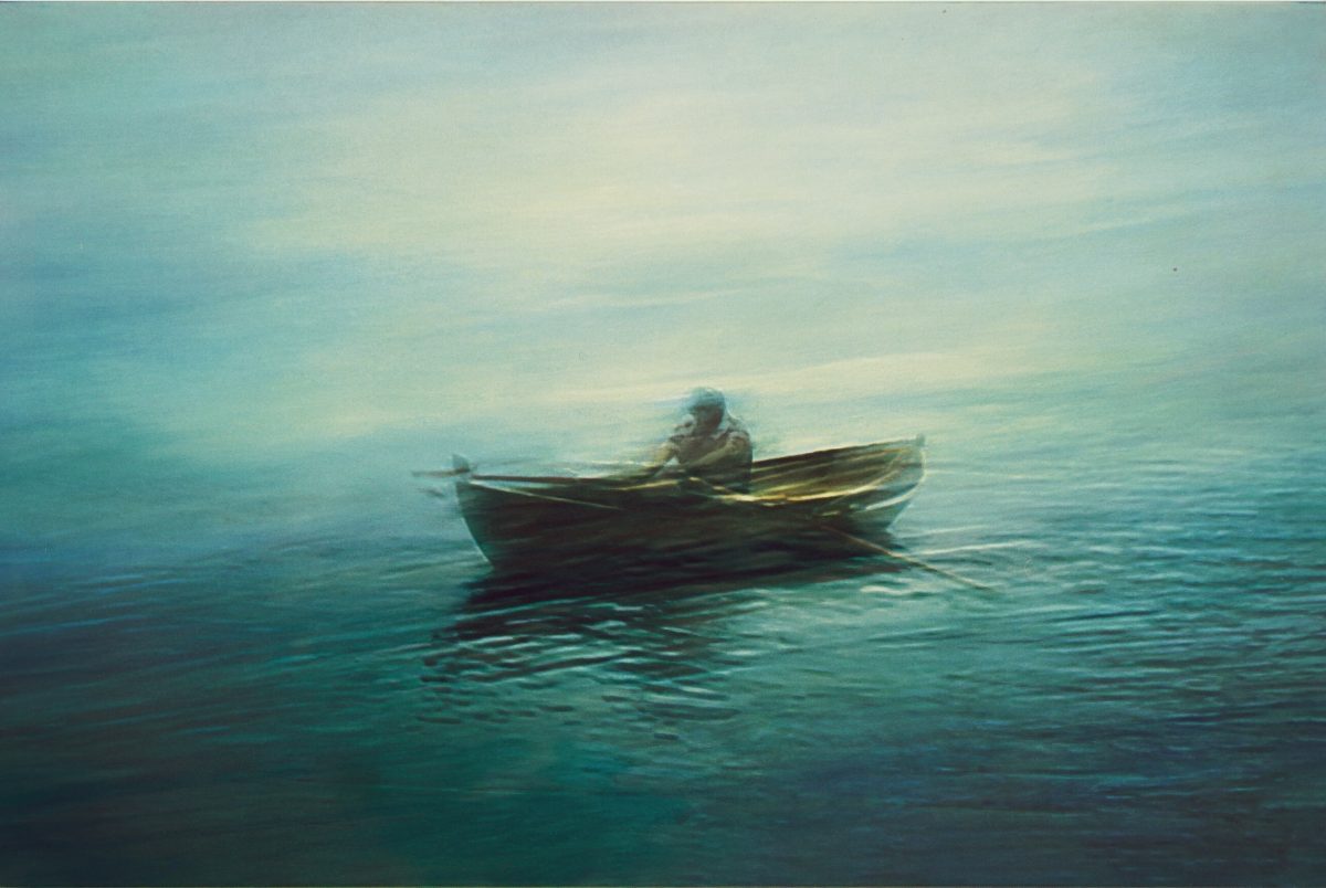 Terje Risberg Roer polymer etsning 29 x 45 cm opplag 60