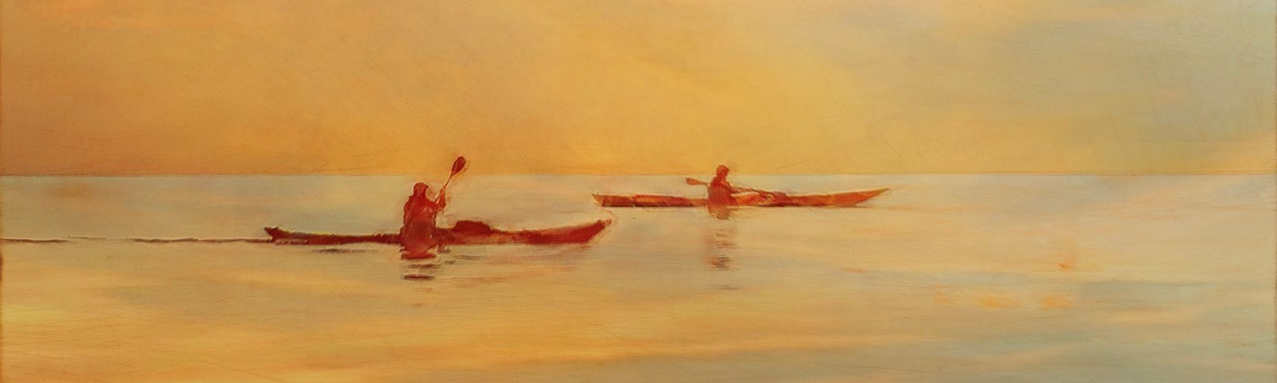 Terje Risberg Padlere i lys Etsning og DGA 30 x 30 cm Opplag 28